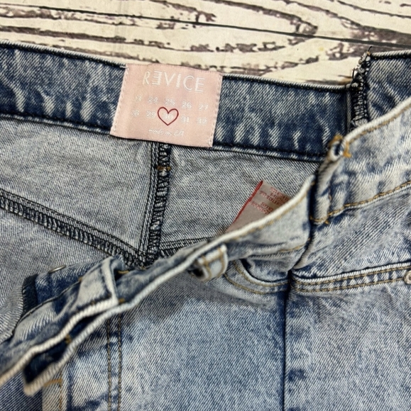 Revice high waist Gemini / different views acid wash jeans - Picture 3 of 5